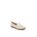 Women's Nina Flat by LifeStride in Almond Faux Leather (Size 6 1/2 M)