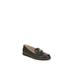 Women's Zen Flat by LifeStride in Black Faux Leather (Size 8 M)