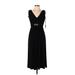 Jones New York Casual Dress - Midi: Black Dresses - Women's Size 10