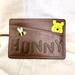 Disney Accessories | Disney Loungefly Winnie The Pooh Hunny Heart Card Holder | Color: Brown | Size: One Size