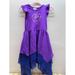 Disney Dresses | D-Signed Disney Descendants 3 Mal Purple Blue Tiered Magical Dress Size M Euc | Color: Blue | Size: Mg