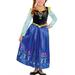 Disney Costumes | Disney Frozen Anna Blue Black Princess Halloween Costume Dress Child Medium 8-10 | Color: Blue/Pink | Size: Medium