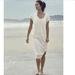 Athleta Dresses | New Athleta Martinique Maxi W Pockets Dress Medium $108 Nwt | Color: Cream | Size: M