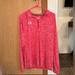 Under Armour Shirts | Mens Under Armour Heat Gear Quarter Zip Pullover Red Sz L | Color: Red | Size: L