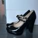 Jessica Simpson Shoes | Jessica Simpson Platform Chunky Black Mary Jane Heel! Size 7.5 | Color: Black | Size: 7.5