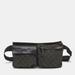 Gucci Bags | Gucci Black Gg Denim And Leather Double Pocket Belt Bag | Color: Black | Size: Os