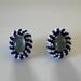 J. Crew Jewelry | J.Crew Beaded Rope Stud Earring | Color: Blue/White | Size: Os