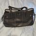 Coach Bags | Coach Punched Leather Detail Shoulder Bag | Color: Black | Size: Os