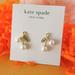 Kate Spade Jewelry | Authentic Kate Spade $42 Cherie Cherry Gold Stud Earrings | Color: Gold | Size: Os