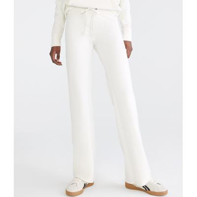 Aeropostale Womens' Aeropostale New York Fit & Flare Sweatpants - Beige - Size M - Cotton