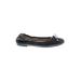 Sam Edelman Flats: Black Print Shoes - Women's Size 7 1/2 - Round Toe