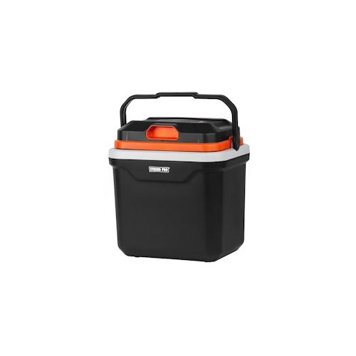 PROREGAL Thermoelektrische Kühlbox ICE-COOL mit Kühl- und Warmhaltefunktion, 24 Liter, Mini-Kühlschrank 230/12V, ECO/MAX-Modus, Kühlbox, Kühlschrank