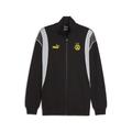 Sweatjacke PUMA "Borussia Dortmund FtblArchive Trainingsjacke Herren" Gr. M, schwarz (black cool mid gray) Herren Sweatjacken Sweatshirts