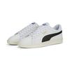 Sneaker PUMA "Smash 3.0 L Sneakers Erwachsene", Gr. 44, weiß (weiß schwarz gold frosted ivory beige), Obermaterial: Leder, Synthetik; Futter: Textil; Innensohle: Textil; Laufsohle: Gummi, Schuhe