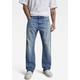 Straight-Jeans G-STAR RAW "Dakota Regular Straight" Gr. 34, Länge 32, blau (faded niagara) Herren Jeans Straight Fit