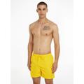 Badeshorts TOMMY HILFIGER SWIMWEAR "MEDIUM DRAWSTRING" Gr. XXL (56), N-Gr, gelb (valley yellow) Herren Badehosen Badeshorts