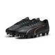 Fußballschuh PUMA "ULTRA PLAY FG/AG Fußballschuhe Herren" Gr. 45, rosa (black copper rose metallic) Schuhe Fußball Stollenschuhe