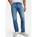 Straight-Jeans G-STAR RAW "Mosa Straight" Gr. 30, Länge 34, blau (sun faded blue donau) Herren Jeans Straight Fit