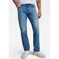 Straight-Jeans G-STAR RAW "Mosa Straight" Gr. 36, Länge 34, blau (sun faded blue donau) Herren Jeans Straight Fit