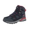 Wanderschuh JACK WOLFSKIN "TRAIL HIKER TEXAPORE MID K", Gr. 30, blau (night blau), Leder, Textil, sportlich, Schuhe, wasserdicht