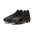 Fußballschuh PUMA "ULTRA PRO FG/AG Fußballschuhe Herren" Gr. 44.5, rosa (black copper rose metallic) Schuhe Fußball Stollenschuhe