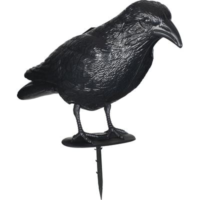 Vogel-Schreck GARDIGO "Solar Tauben-Abwehr Krähe" Tierfernhaltegeräte schwarz Pflanzenschutz