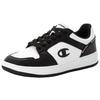 Sneaker CHAMPION "RD18 2.0 LOW", Gr. 43, schwarz-weiß (schwarz, weiß, weiß), Synthetik, sportlich, Schuhe