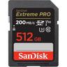 "SANDISK Speicherkarte ""SDXC Extreme PRO, 2 Jahre RescuePRO Deluxe"" Speicherkarten Gr. 512 GB, schwarz Speicherkarten"