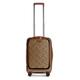 Trolley STRATIC "Leather&More Hartschalen-Koffer S blue" Gr. B/H/T: 37 cm x 55 cm x 22 cm, beige (champagne) Koffer Handgepäck-Koffer