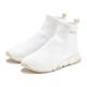 Sneaker FCUK Gr. 41, weiß (weiß, beige) Damen Schuhe Boots