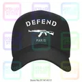 Defend Paris 3D Print Baseball Cap for Men and Women Casual Swea Cotton Truck Driver Caps Ak47 S