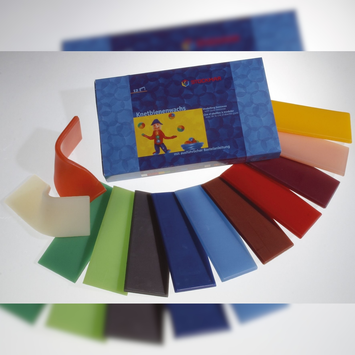 Stockmar 51200 Knetbienenwachs - 12 Farben Image