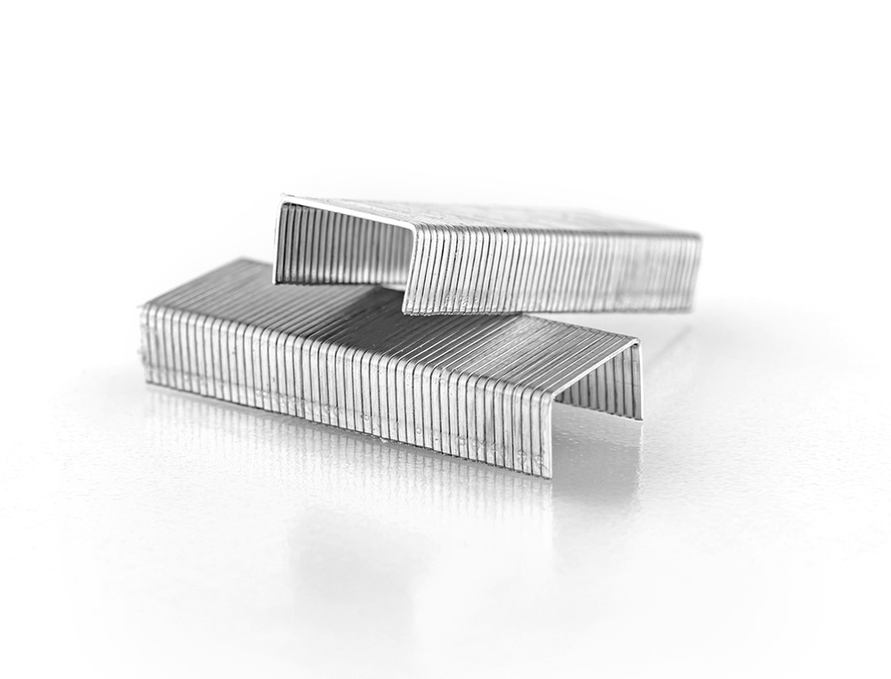 Q-Connect® KF01278 Heftklammern - 24/6, verzinkt, 1.000 Stück Image