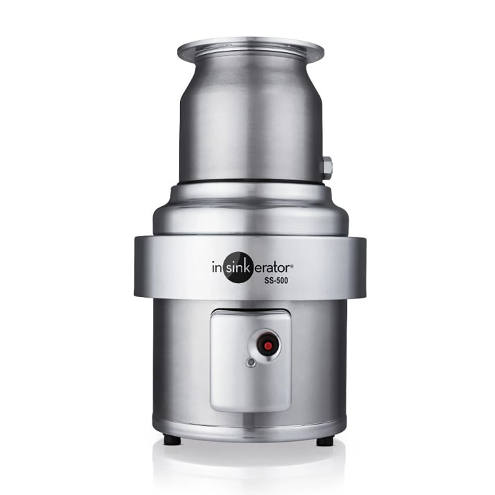 InSinkErator SS-500-6-CC202 230/3 Disposer Package w/ #6-Adapter & CC202 Panel, 5-HP, 230/3 V