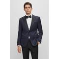 Slim-fit Tuxedo Jacket In Wool Serge