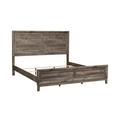 Loon Peak® Anquenette Queen Panel Bed, Dresser & Mirror, Chest, Night Stand Wood in Brown | California King | Wayfair