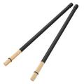 1 Pair Wooden Drumsticks Wood Tip Drumstick Wooden Mallets Percussion Instrument Percussion Instruments Accessory Black