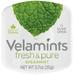 Velamints Fresh Spearmint Sugar Free Mints Tin - Fresh Breath Mint Aspartame-Free Sweetened with Stevia 20 Gram (Pack of 6 Tins)