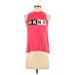 DKNY Sport Sleeveless T-Shirt: Pink Tops - Women's Size X-Small