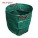 ROBOT-GXG Leaf Storage Bag Waterproof Garden Trash Can Plastic Yard Waste Collection Bin 100L/27 Gallons
