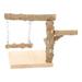 Parrot Stand Toys Wooden Parrot Perch Bird Stand Bird Training Perch Bird Perch Stand Parrot Perch Platform Office