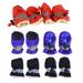 Warm Pet Shoes Dogs Boots Waterproof Kids Hard Hats Construction Cold Weather Red