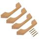 4 Pcs Dresser for Closet Wooden Drawer Knobs Dressing Table