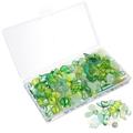 Small Leaves Petals DIY Bead Necklace Charm Pendant Pendent Light Chandelier Glass