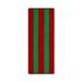 Christmas Nylon Pull Down By Old Glory Bunting - 5 Stripe Green & Red Xmas Banners - 18 x 8 . Free Shipping Available!