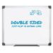 Maya Melamine Double-sided Dry-Erase Board 36 X 48 Aluminum Frame