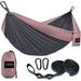 Camping Hammock Double & Single Portable Hammocks Camping Accessories for Outdoor Indoor Backpacking Travel Beach Backyard Patio Hiking