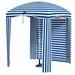 SYTHERS Beach Cool Cabana Canopy Sun Shade Shelter Tent 5.9 L x 5.9 W x 8.2 H Easy to Setup â€“ Beach Lake Park for Family