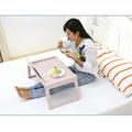 Bed Tray Foldable Pearlescent Folding Desk Laptop Computer Office Tables for Home Tablet Stand Holder