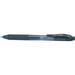 Pentel EnerGel-X Retractable Liquid Gel Pen 0.7 mm Black Pack of 12